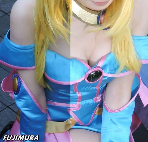 コスプレ2016冬オレンジ色のブラチラ？おっぱい谷間【動画】イベント編 2812 gallery photo 3