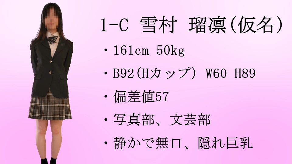 1-C 雪村 瑠凛(仮名)