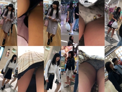 再販品２４　お嬢さんの逆さチラ動画１２人 gallery photo 2