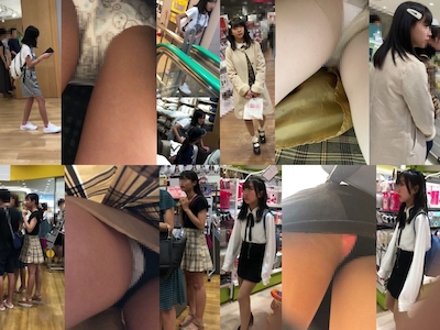 再販品２４　お嬢さんの逆さチラ動画１２人 gallery photo 3