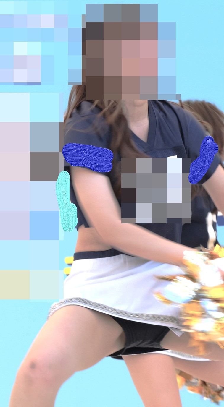 新作 チアのステージでラインダンスにドッキドキ part1