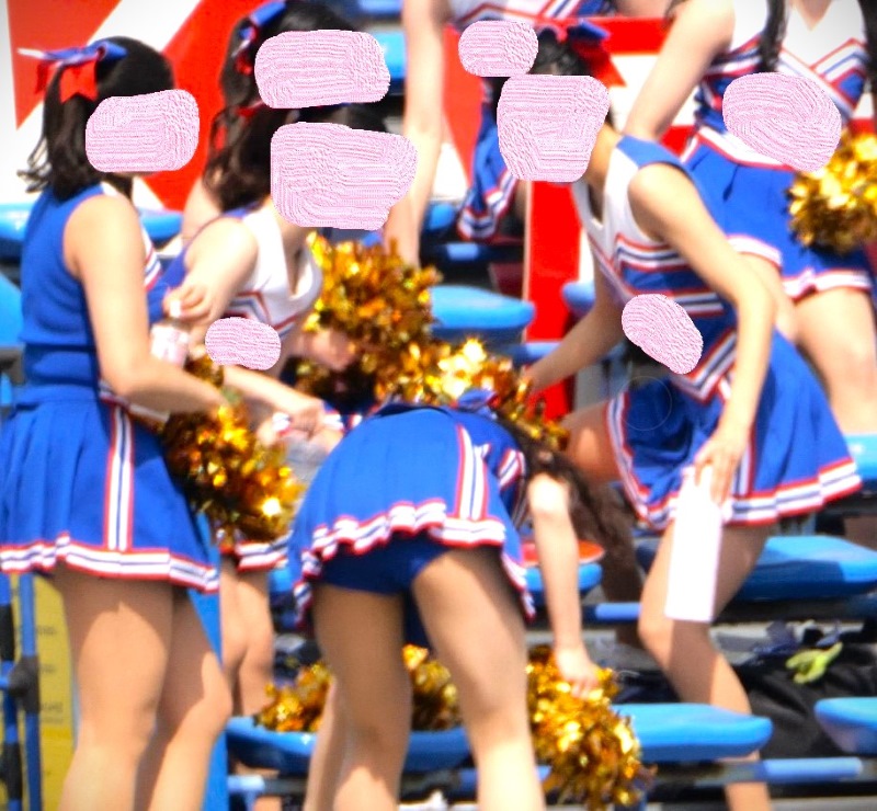 休憩中のチアもハミるアンスコ 再販