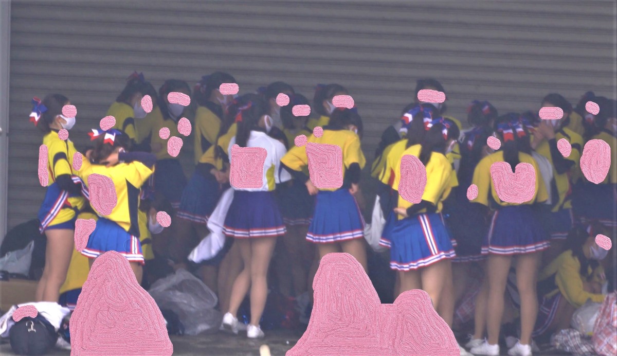 チア着替え!!衝撃映像!!【4K高画質動画】再販