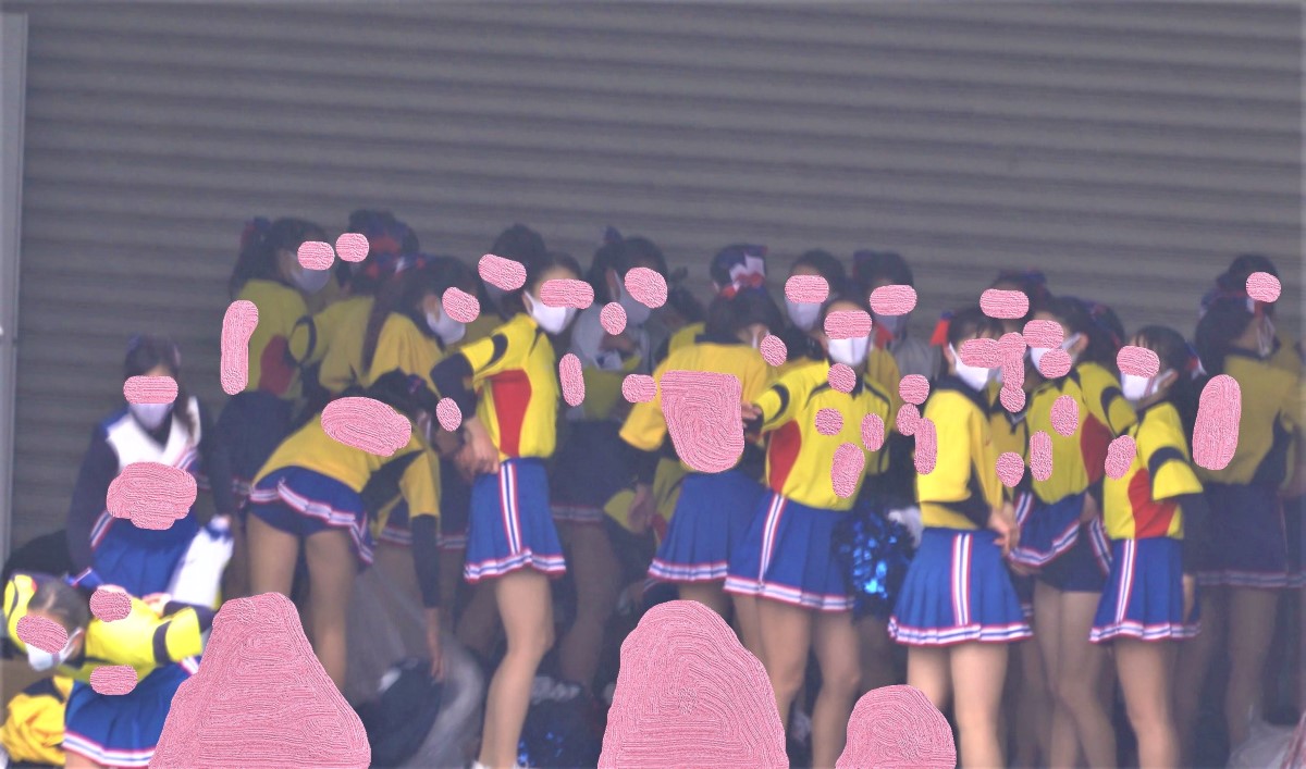 チア着替え!!衝撃映像!!【4K高画質動画】再販