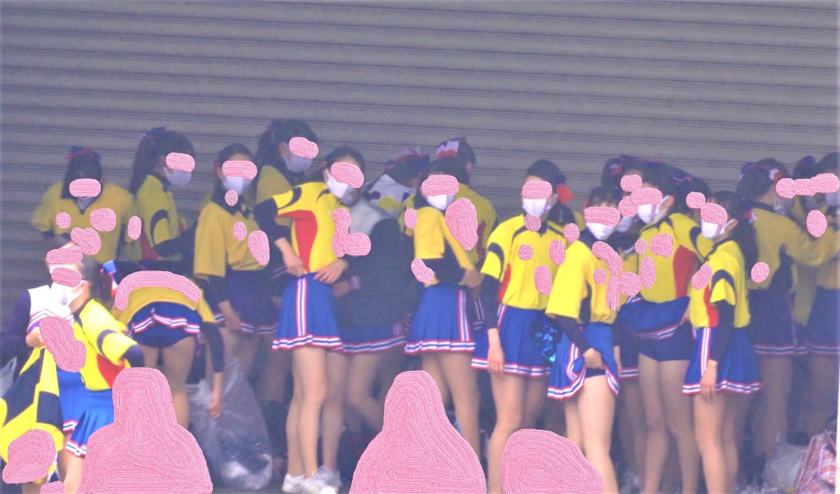 チア着替え!!衝撃映像!!【4K高画質動画】再販