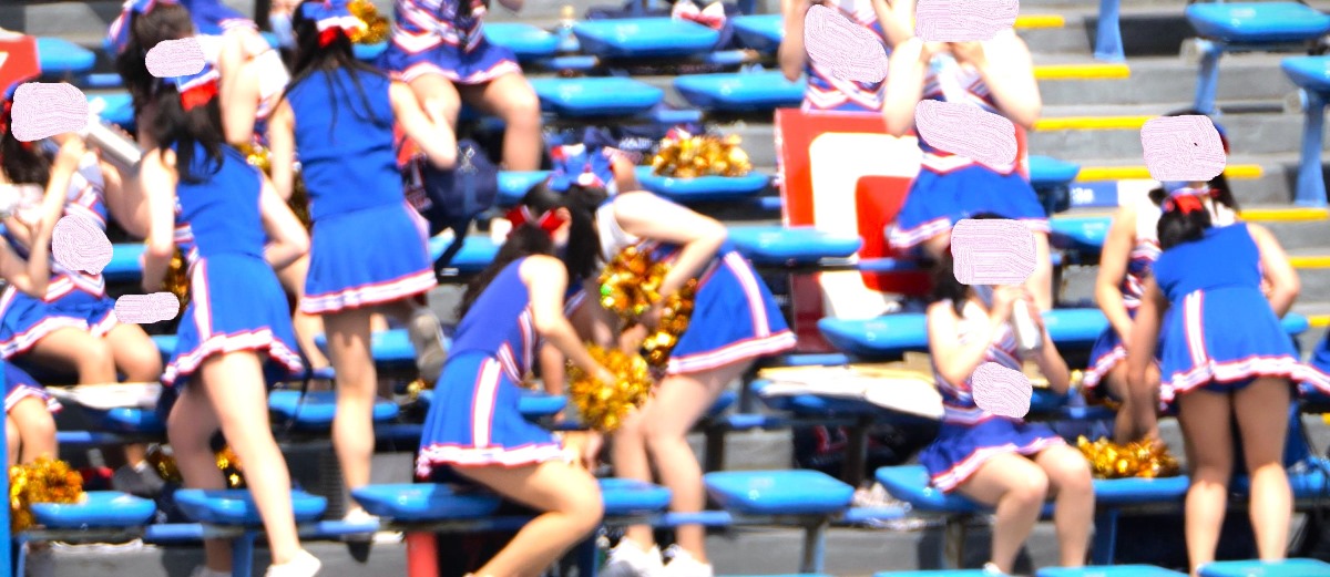 休憩中のチアもハミるアンスコ 再販