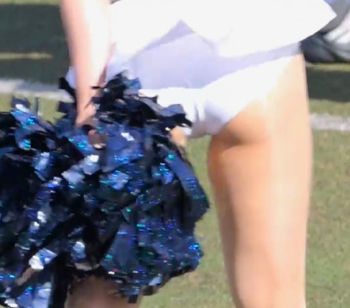 新作 白ミニスカで見え見えのチアお姉さんにドッキドキで胸きゅん part1