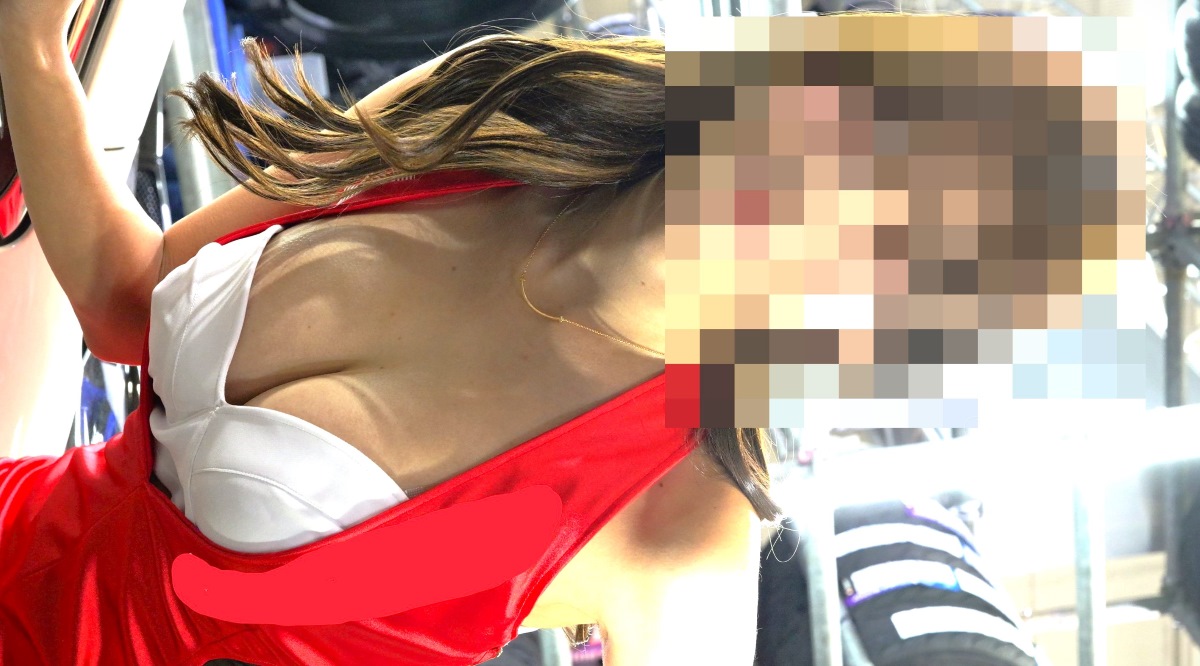 新作【4K】【超速報】東京オートサロン2026⑨ SS級レースクイーンの透けるPと美脚にドッキドキ