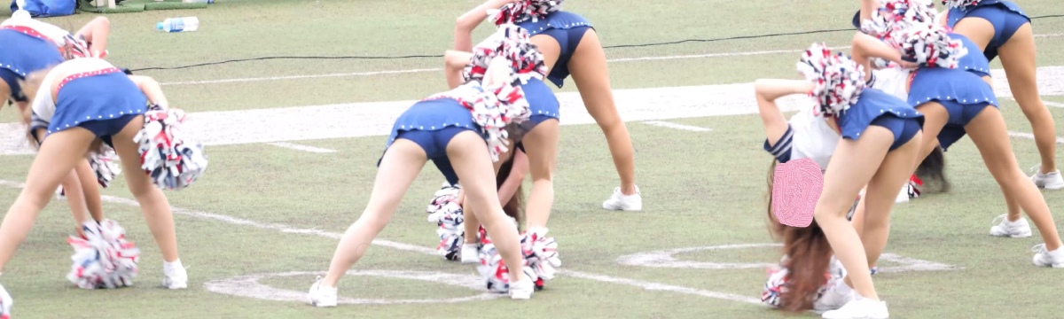 新作 青です! 禁断のバックショット! 後ろからエぐい