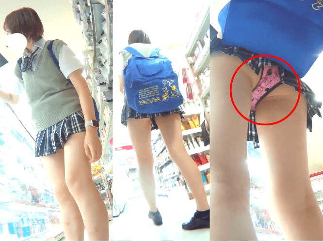 聖地●袋駅/公衆の面前でスカート折りまくるクソミニ美少女 gallery photo 3