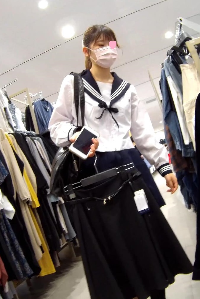 禁断の逆さ撮りシーズン2  ミニスカセーラー服JK様編 　指定便4