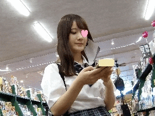 禁断の逆さ撮りシーズン2 美人JK様のお買い物編 　指定便7 サンプル
