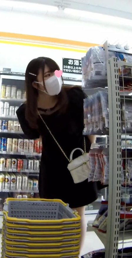 禁断の逆さ撮りシーズン2 vol.25 超絶美少女とコンビニで遭遇編