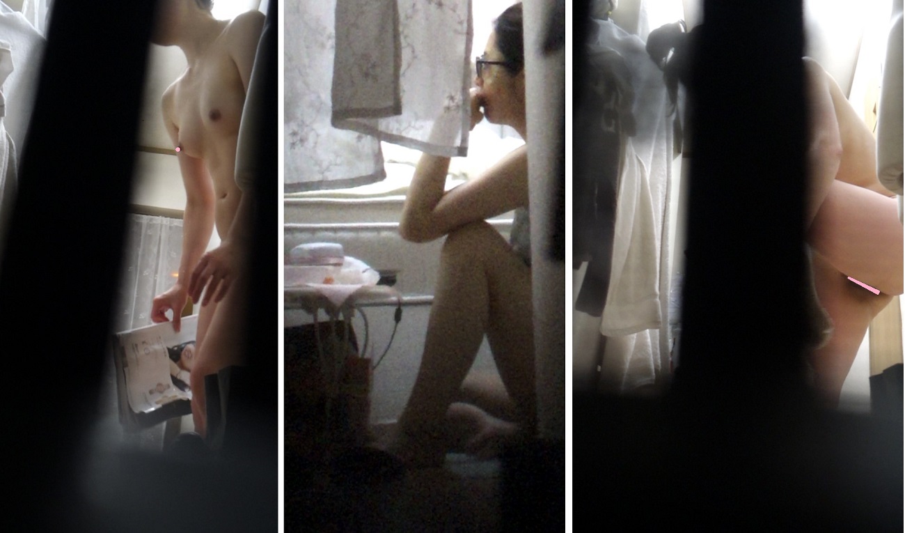 アートな裸を披露。服飾系の専門学生の私生活を観察。