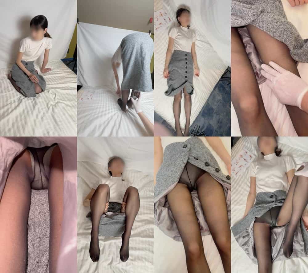 【期間限定4月6日(月)まで】秘部みえてるよ? 身体観察 前編3名分セット