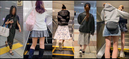 超リアルCG209〜通勤中失礼します。5名のお姉さん~