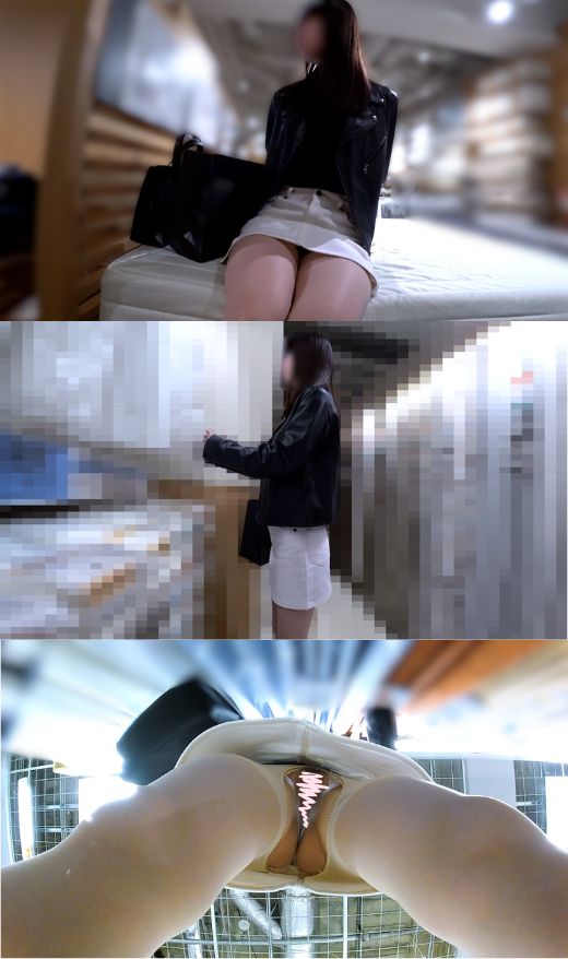 【再販】驚愕!美脚美女のSの中の秘密☆エロティックな光景を大公開
