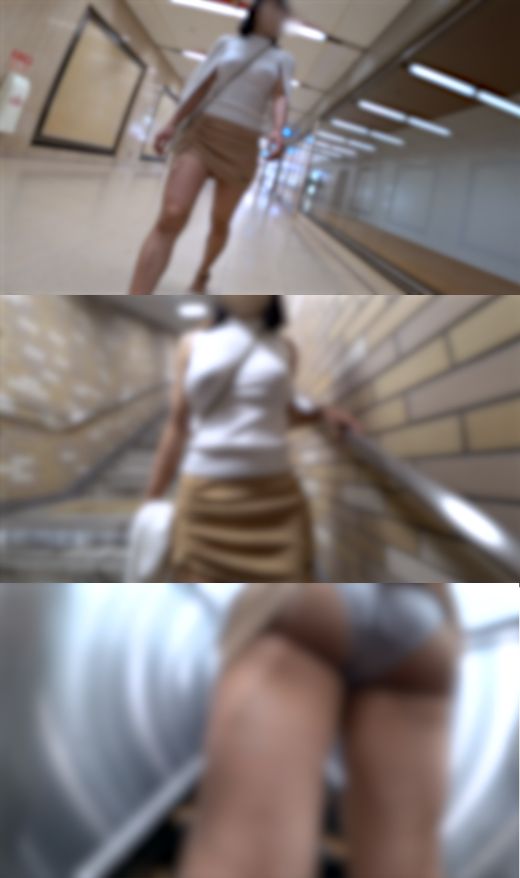 【サンプル動画】【ノーブラ着衣巨乳】白ニットに浮かぶ胸ポチとパイスラの圧倒的立体感!魅惑の肉厚ヒップ