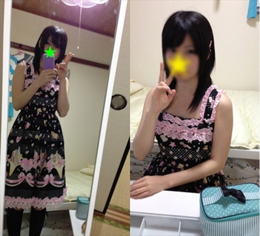 言いなり送信。【下着がダサいです、ごめんなさい( *´ω｀)胸はまだ発育中です(｡-∀-)】くぱぁ