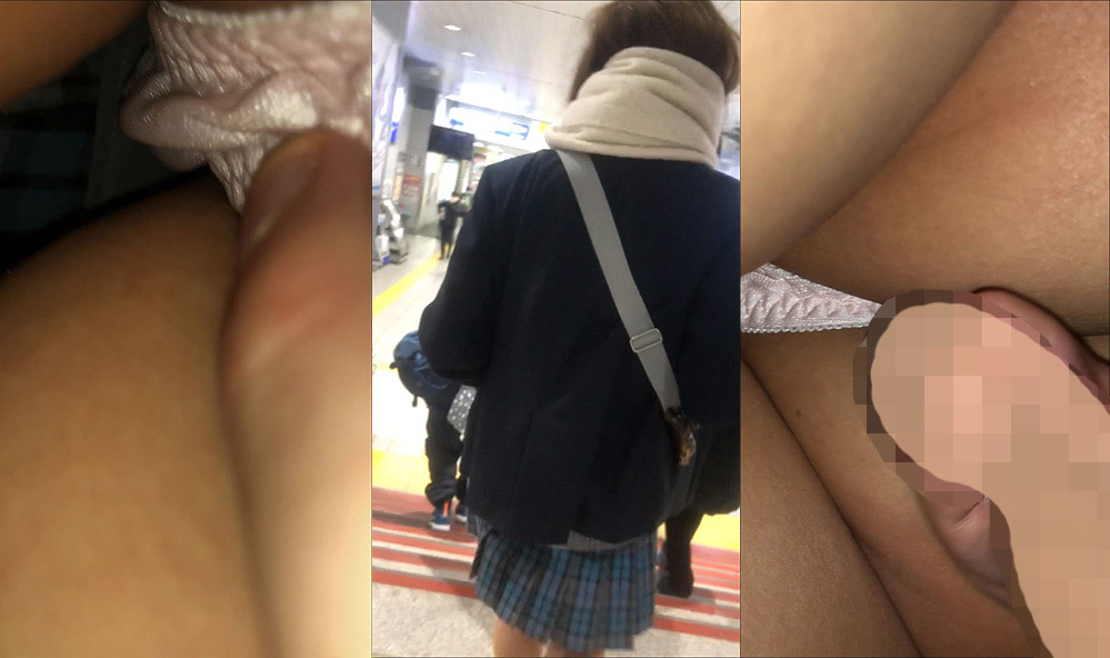 おさわり　青チェ②