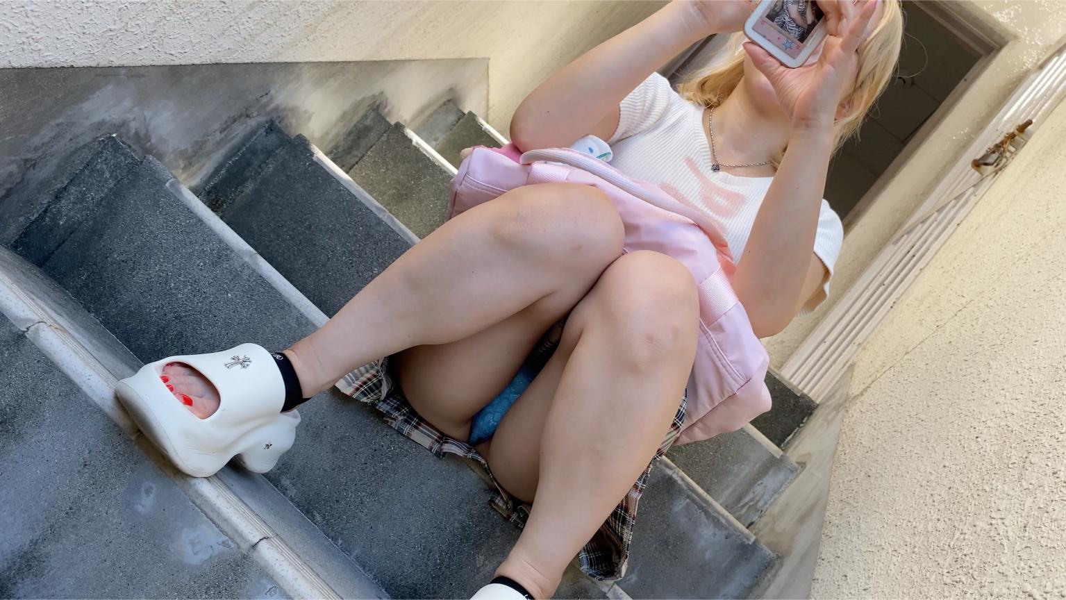 44B【だまし撮り】ナプキン中でも容赦なし