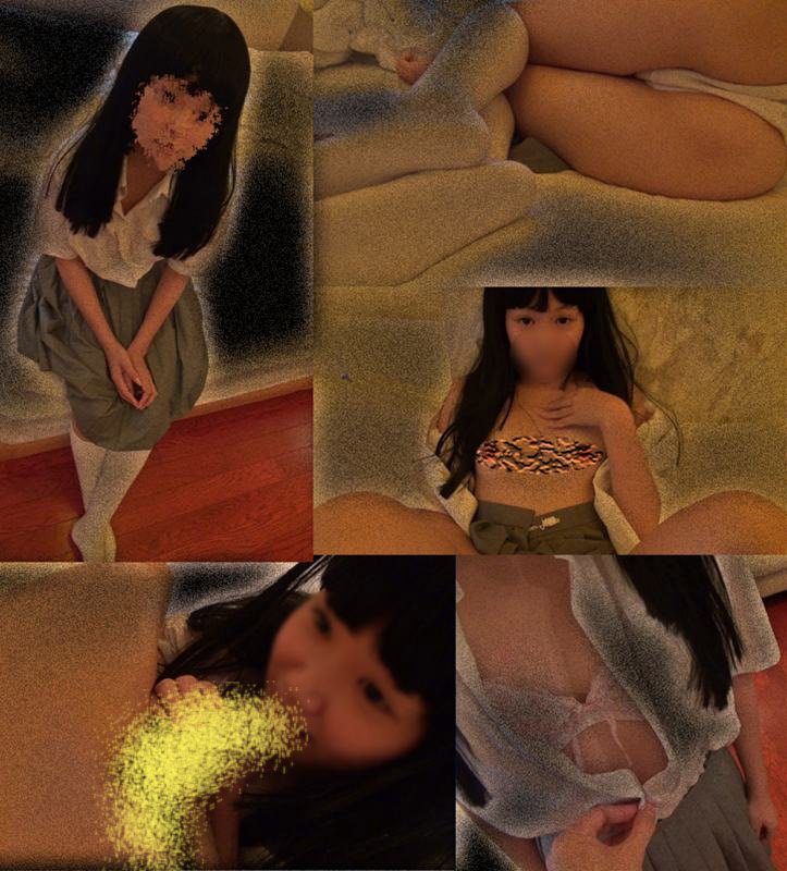 くみ【個人撮影】お母さんに髪を切られたパッツン髪でもSEX