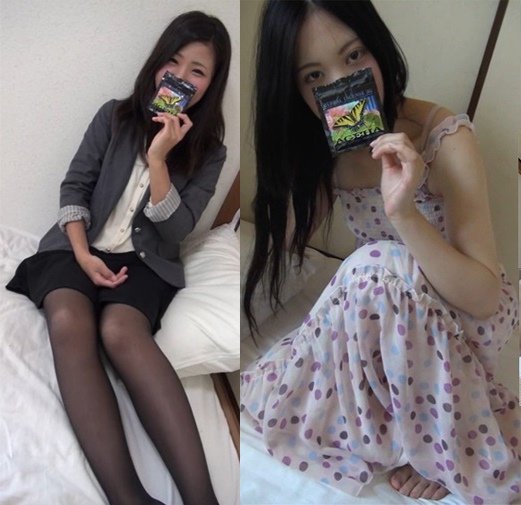 【ハーブ2本セット11】週1心療内科の華ちゃん18歳(vol.21)+地方信用金庫ゆか巨乳(vol.22)