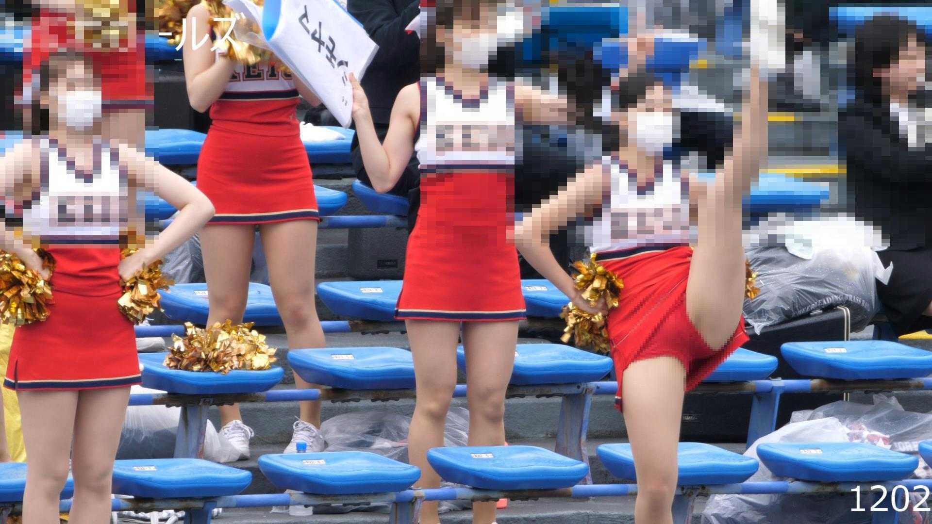なにわガールズ1202【4K】さすが陸の王女! ハミパンチラリ! 屈みハミパン! 魅せ方がうまい!