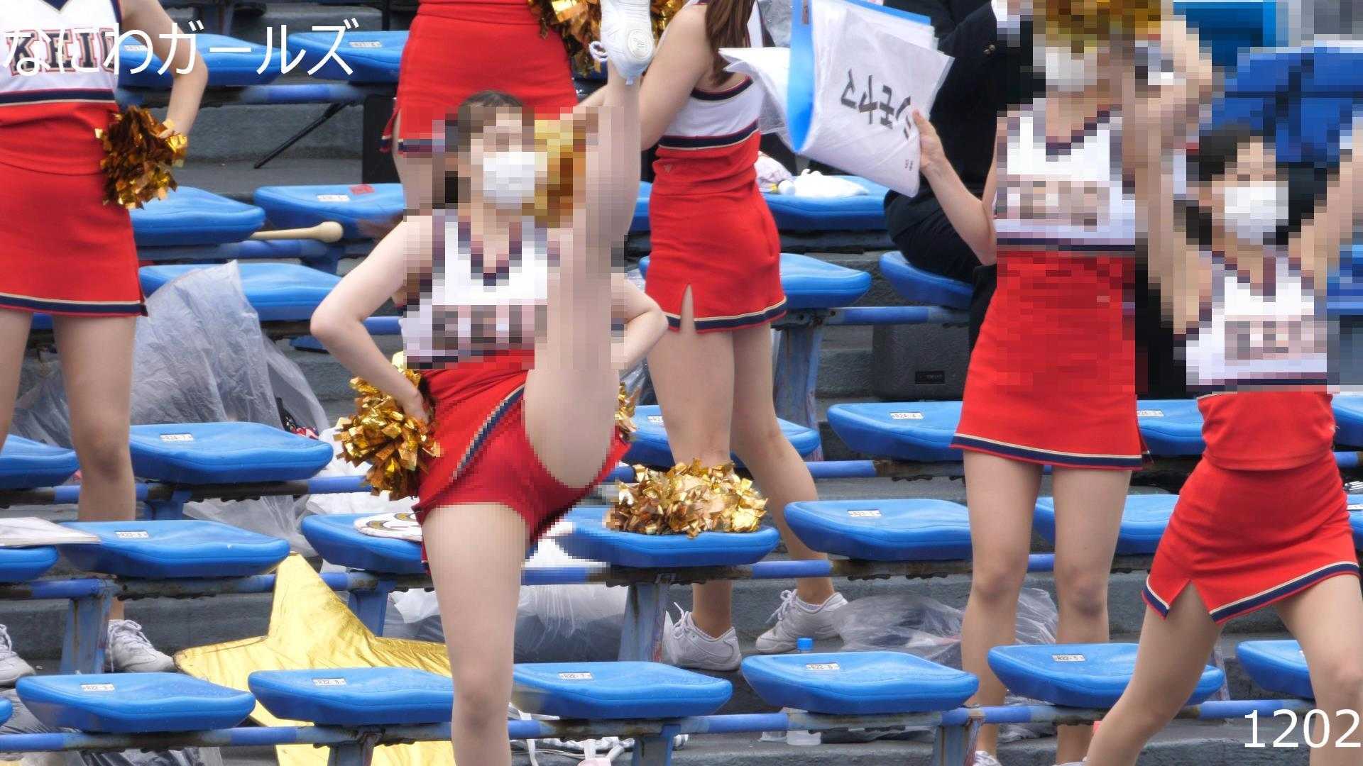 なにわガールズ1202【4K】さすが陸の王女! ハミパンチラリ! 屈みハミパン! 魅せ方がうまい!