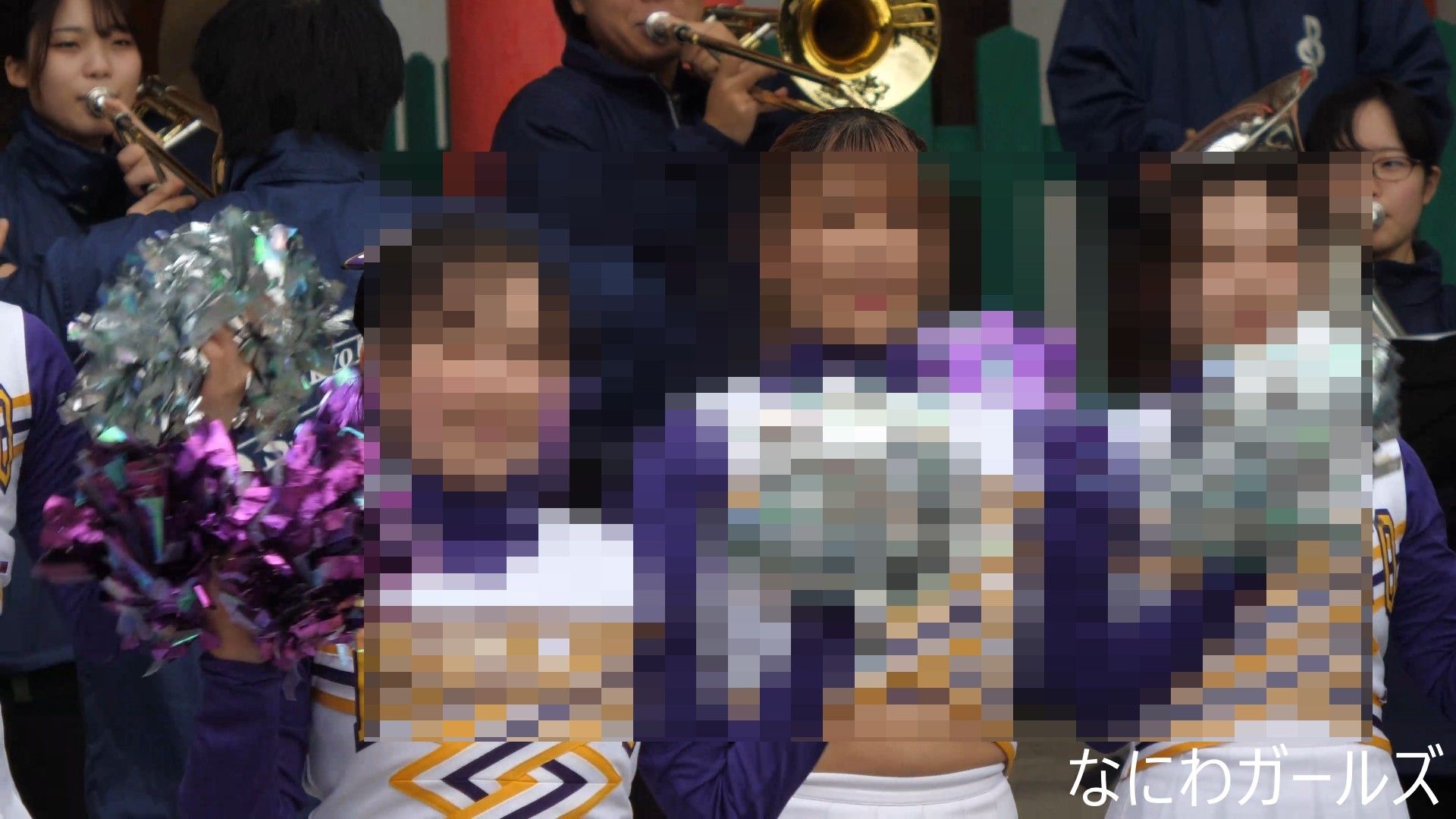 なにわガールズ1143【4K】ステキなターンハミパン! JDチアを堪能しまっせ!