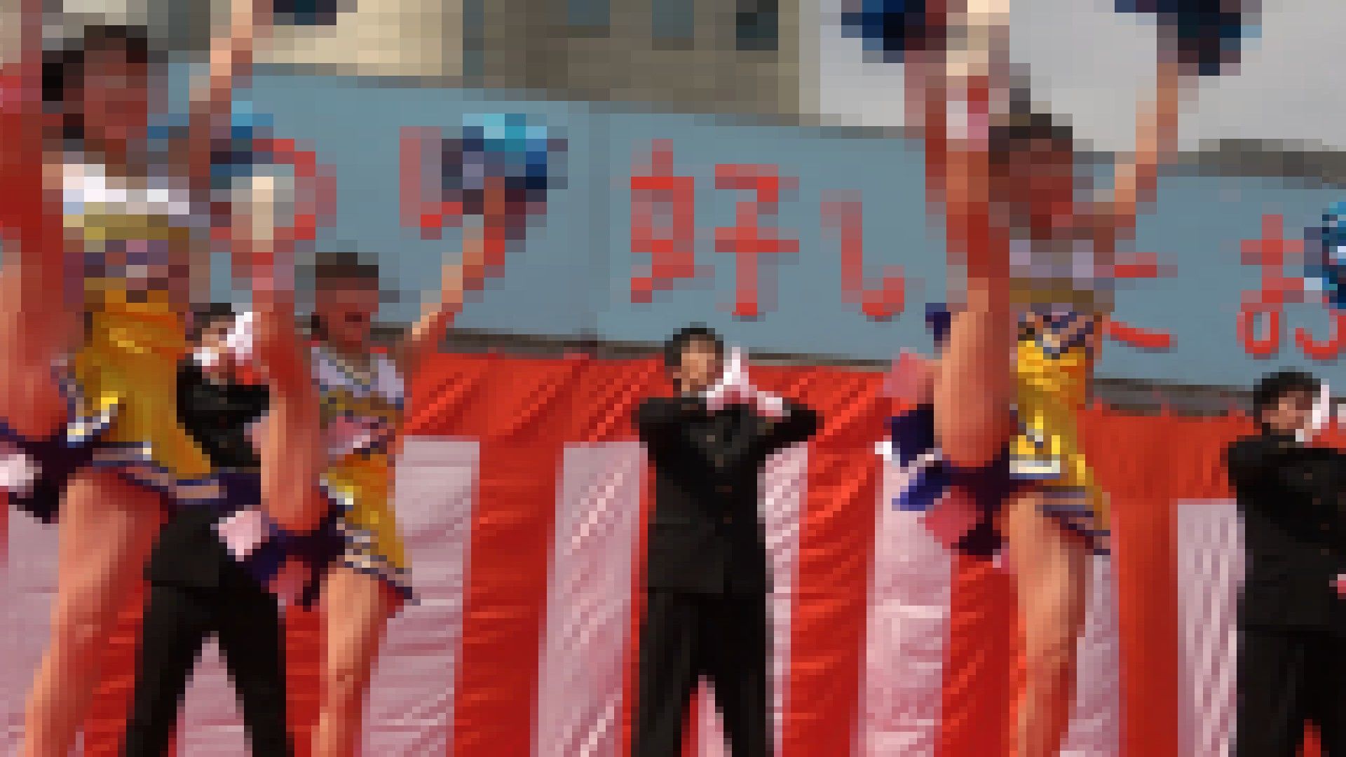 なにわガールズ308 【4K】 いよいよパルピスにも登場! 黄ヘリのハミパンに乾杯!