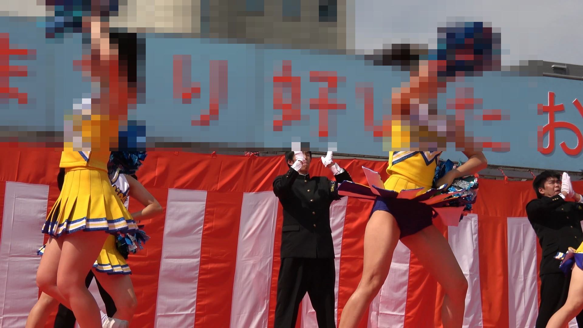 なにわガールズ308 【4K】 いよいよパルピスにも登場! 黄ヘリのハミパンに乾杯!