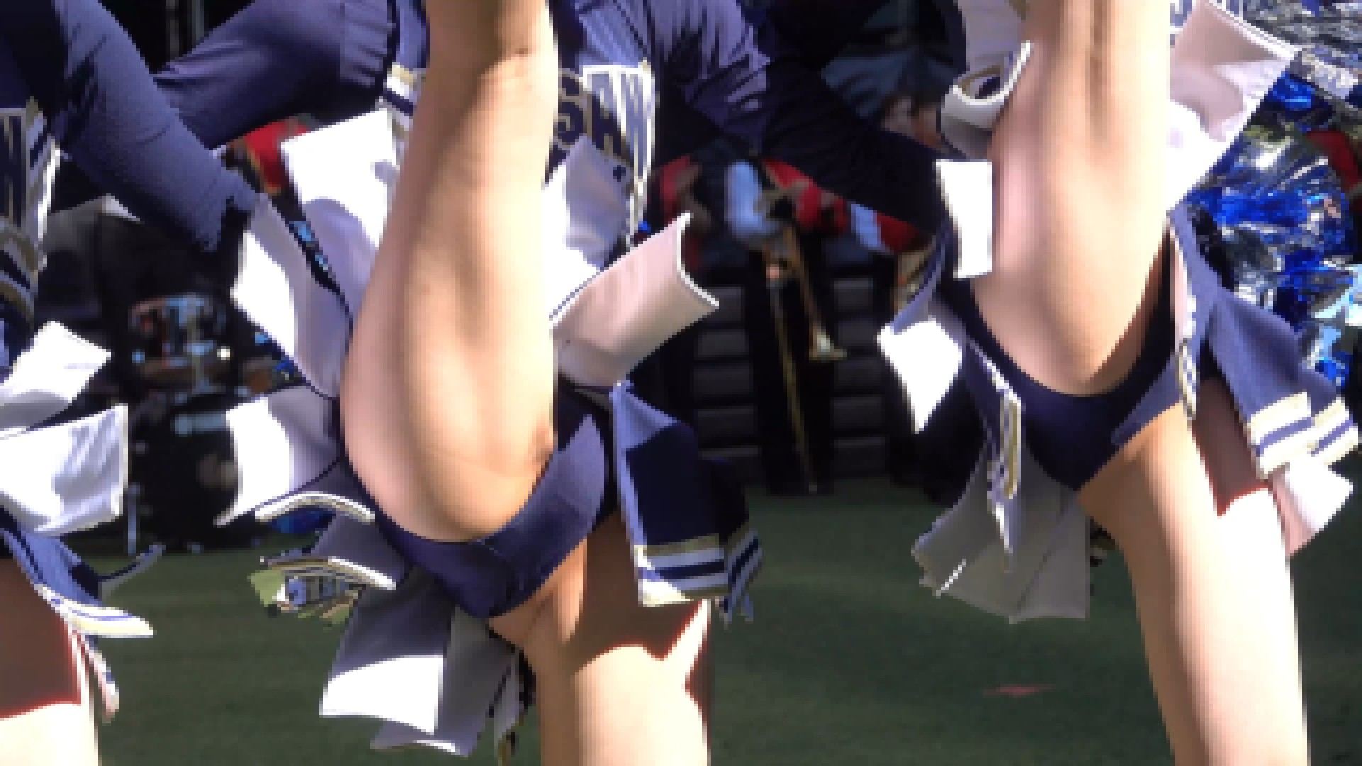 なにわガールズ558　【4K】いよいよパルピスにも登場！ 最前列はプレミアムクラスや！ 関西のアンスコJDはアナウンサー並みのル