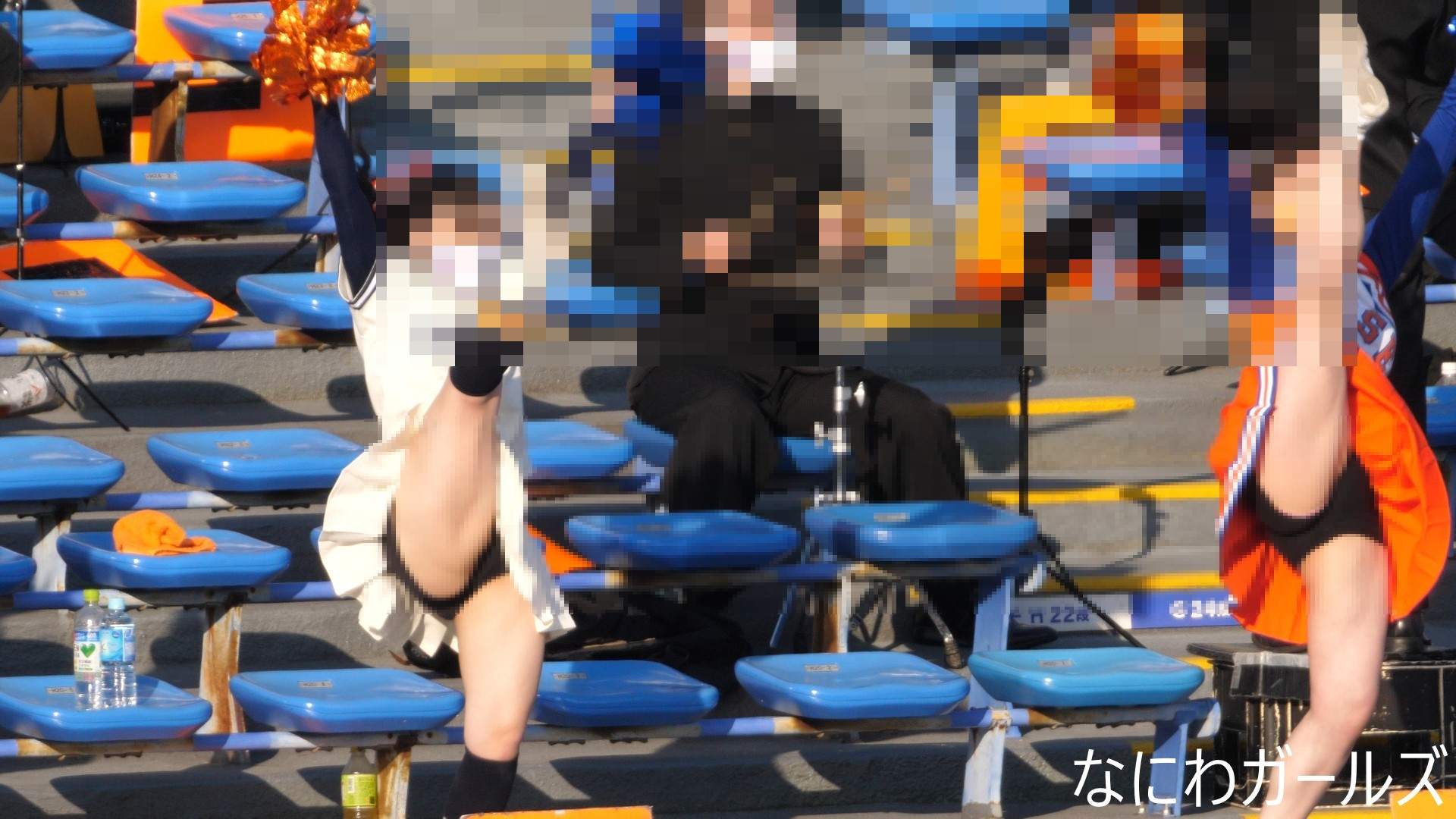 なにわガールズ1161【4K】応援スタイルはそれぞれ！　選手を誘惑するわ！