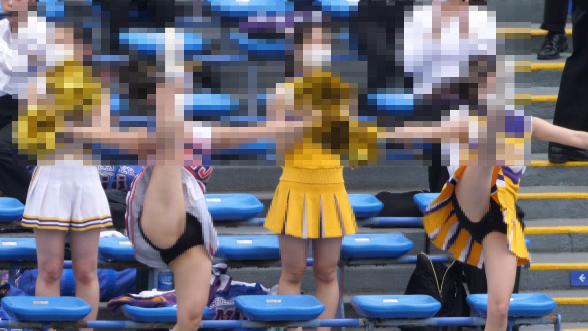 なにわガールズ1162【4K】ハミパン女王はどちら⁉ JDチアの勝負おパンティー!