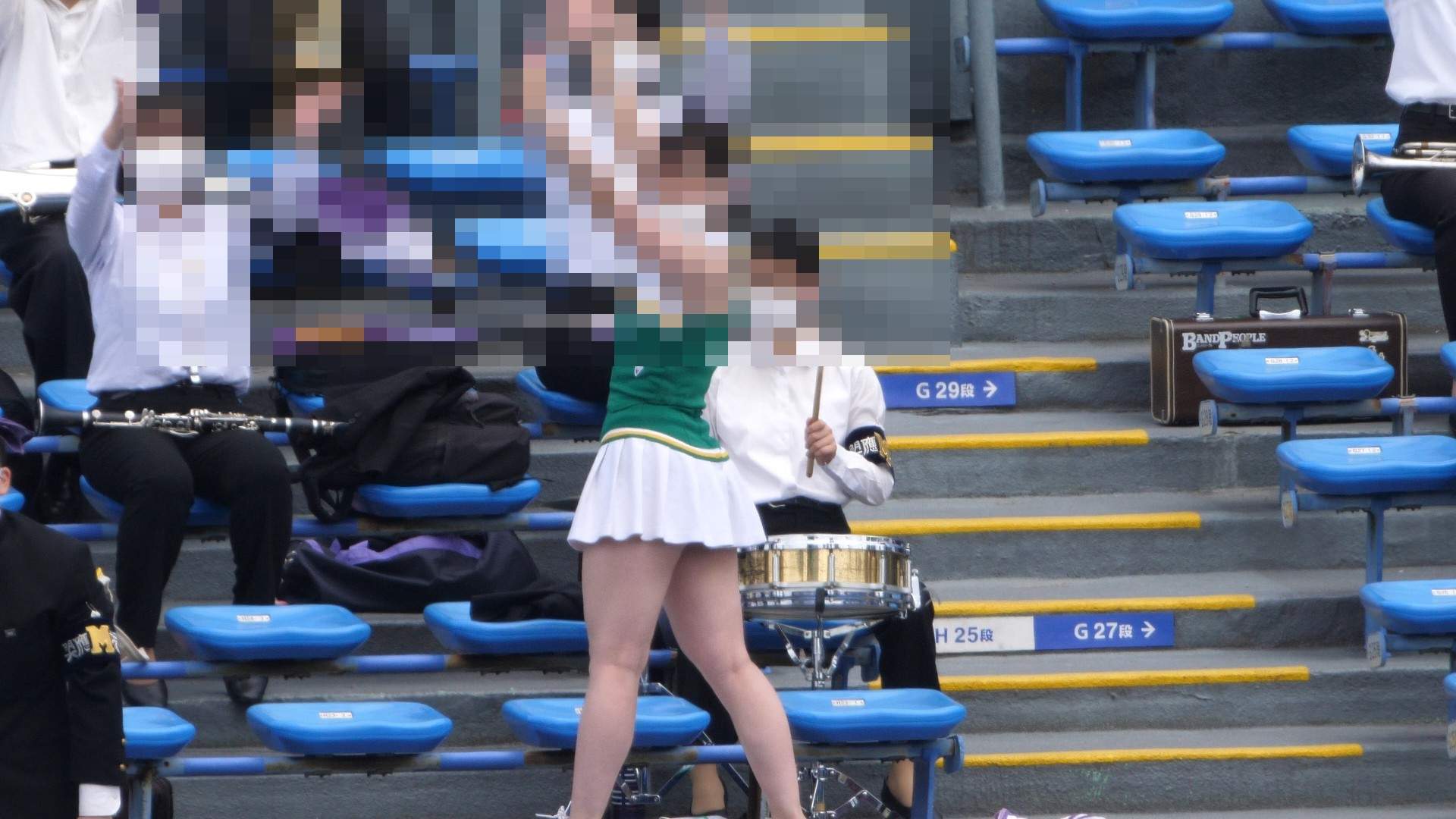 なにわガールズ1162【4K】ハミパン女王はどちら⁉ JDチアの勝負おパンティー!