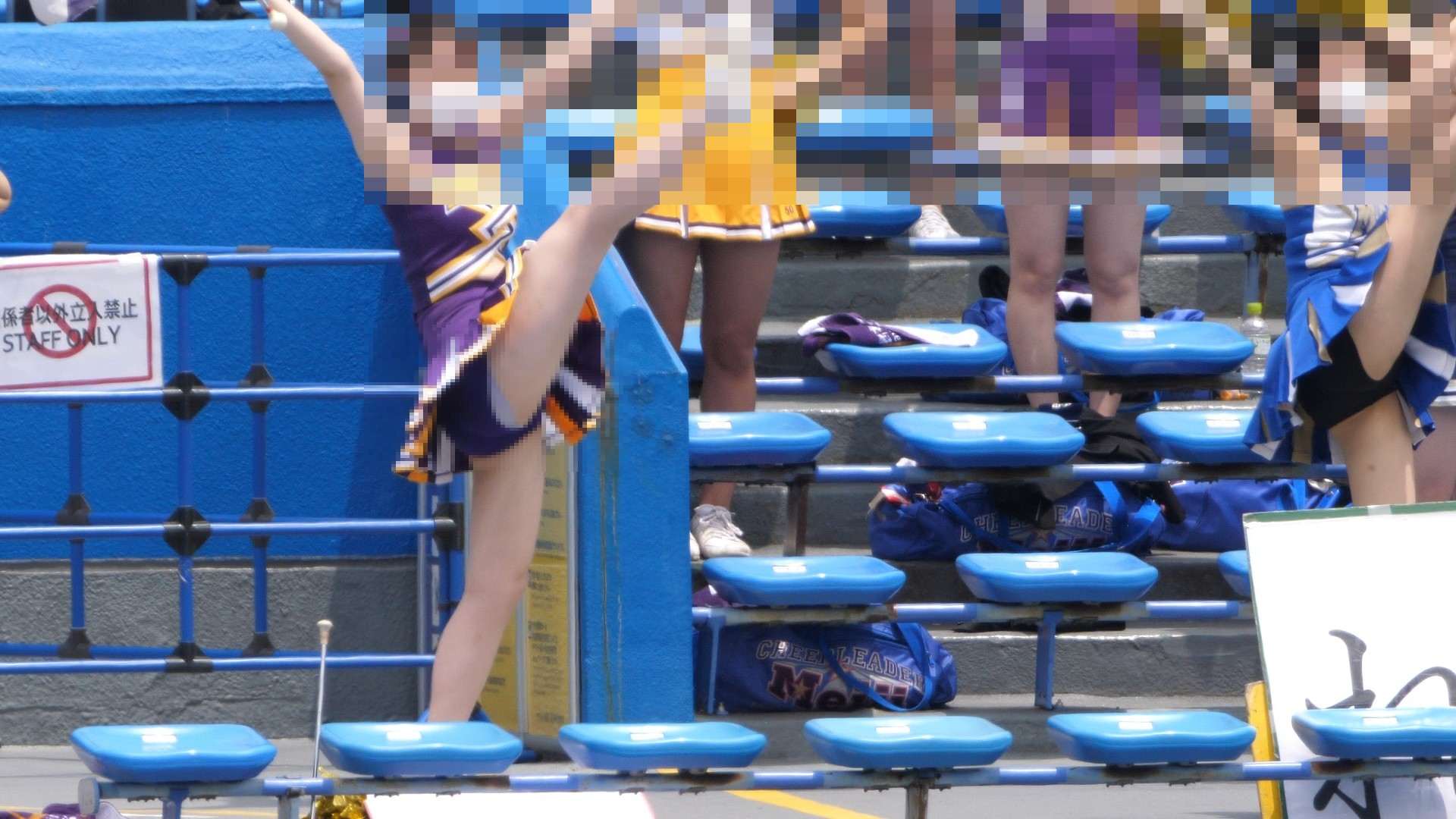 なにわガールズ1162【4K】ハミパン女王はどちら⁉ JDチアの勝負おパンティー!