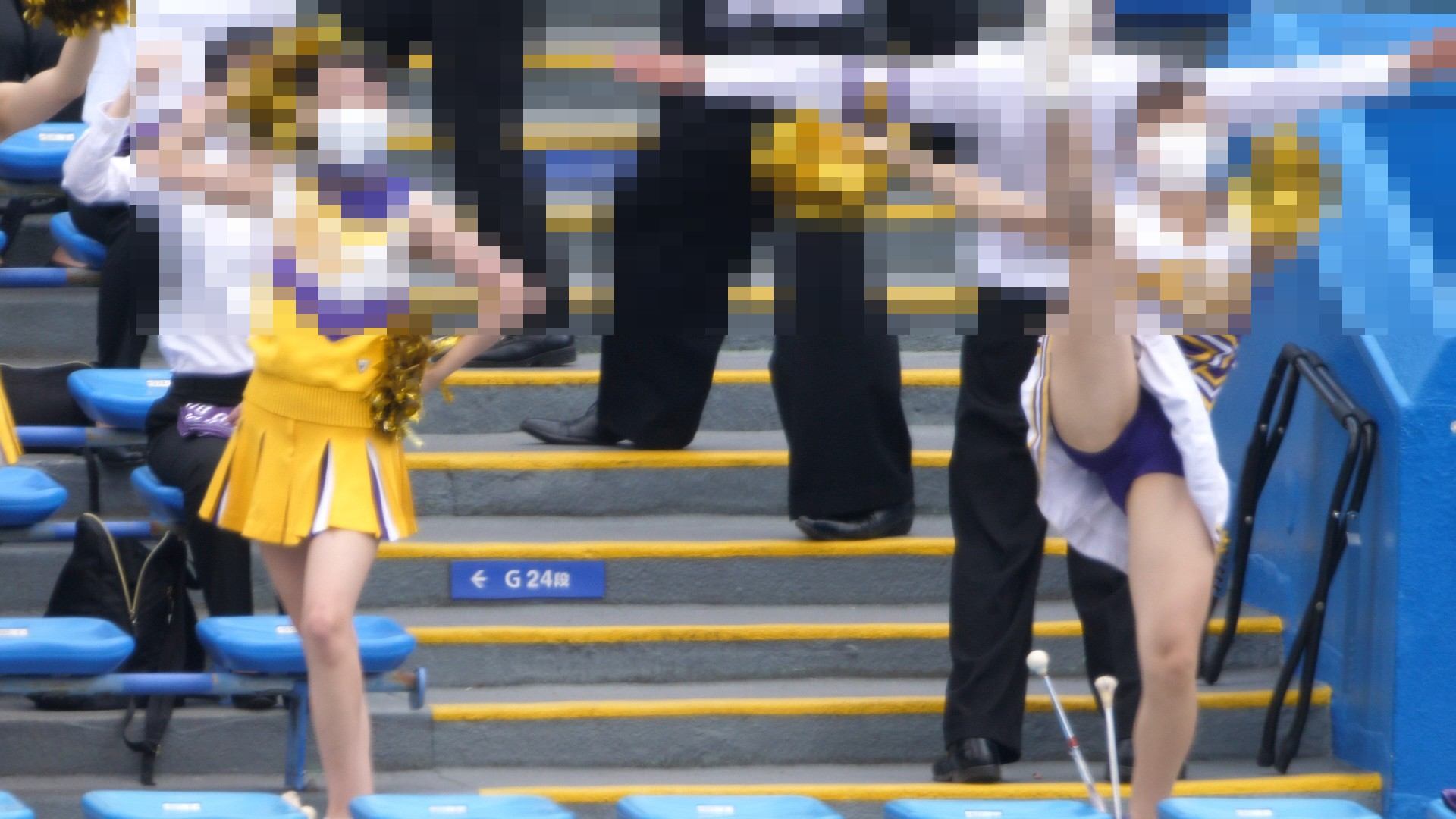 なにわガールズ1162【4K】ハミパン女王はどちら⁉ JDチアの勝負おパンティー!