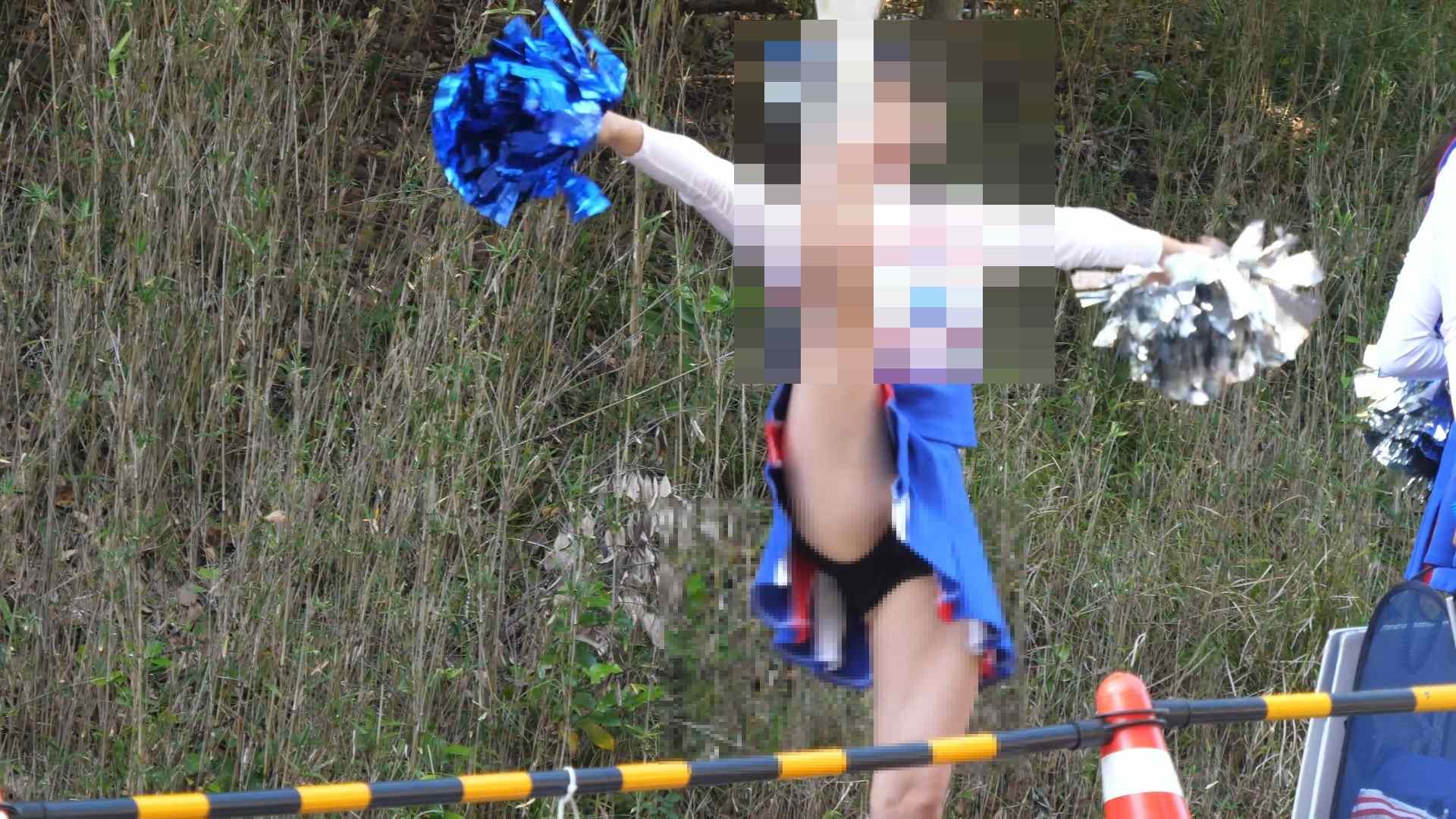 なにわガールズ1171 【4K】 境内の周りはチアがいっぱい! 全国から集ってます!