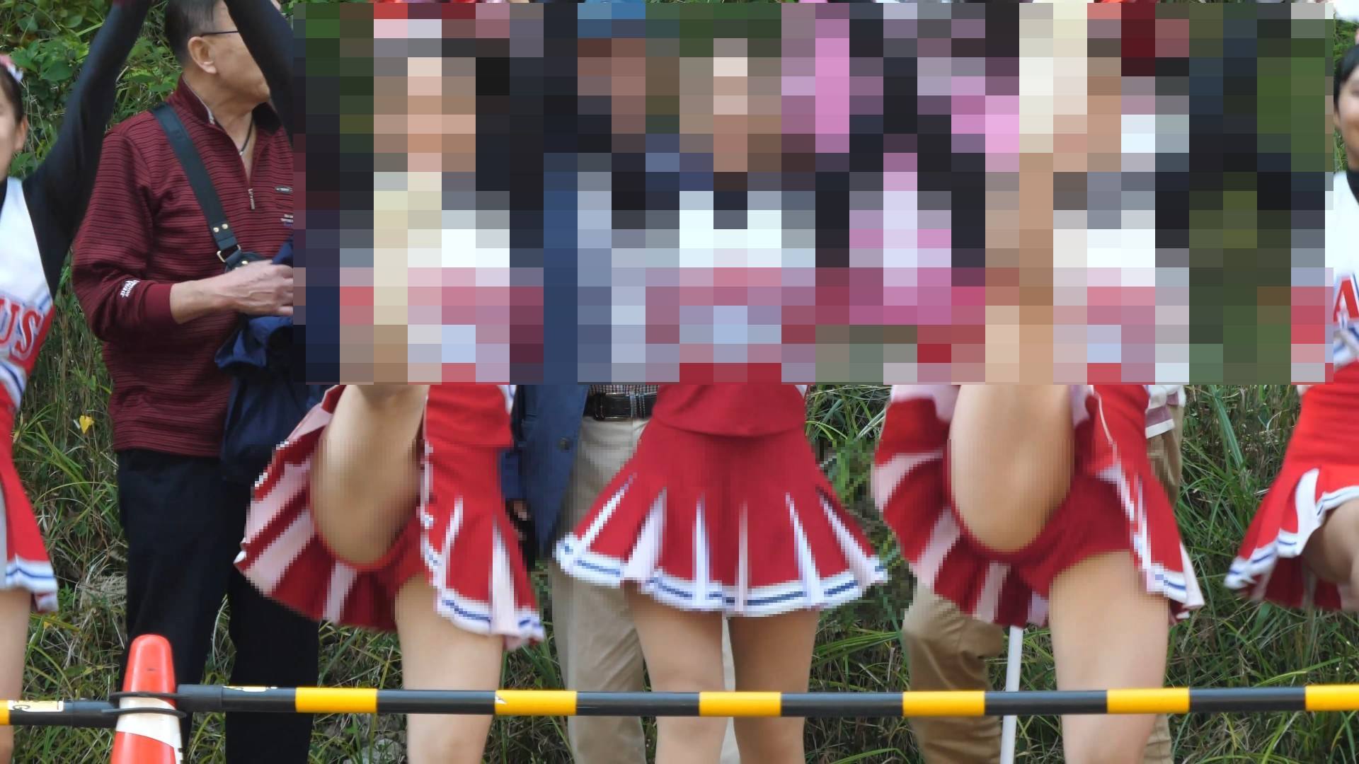 なにわガールズ1171 【4K】 境内の周りはチアがいっぱい! 全国から集ってます!