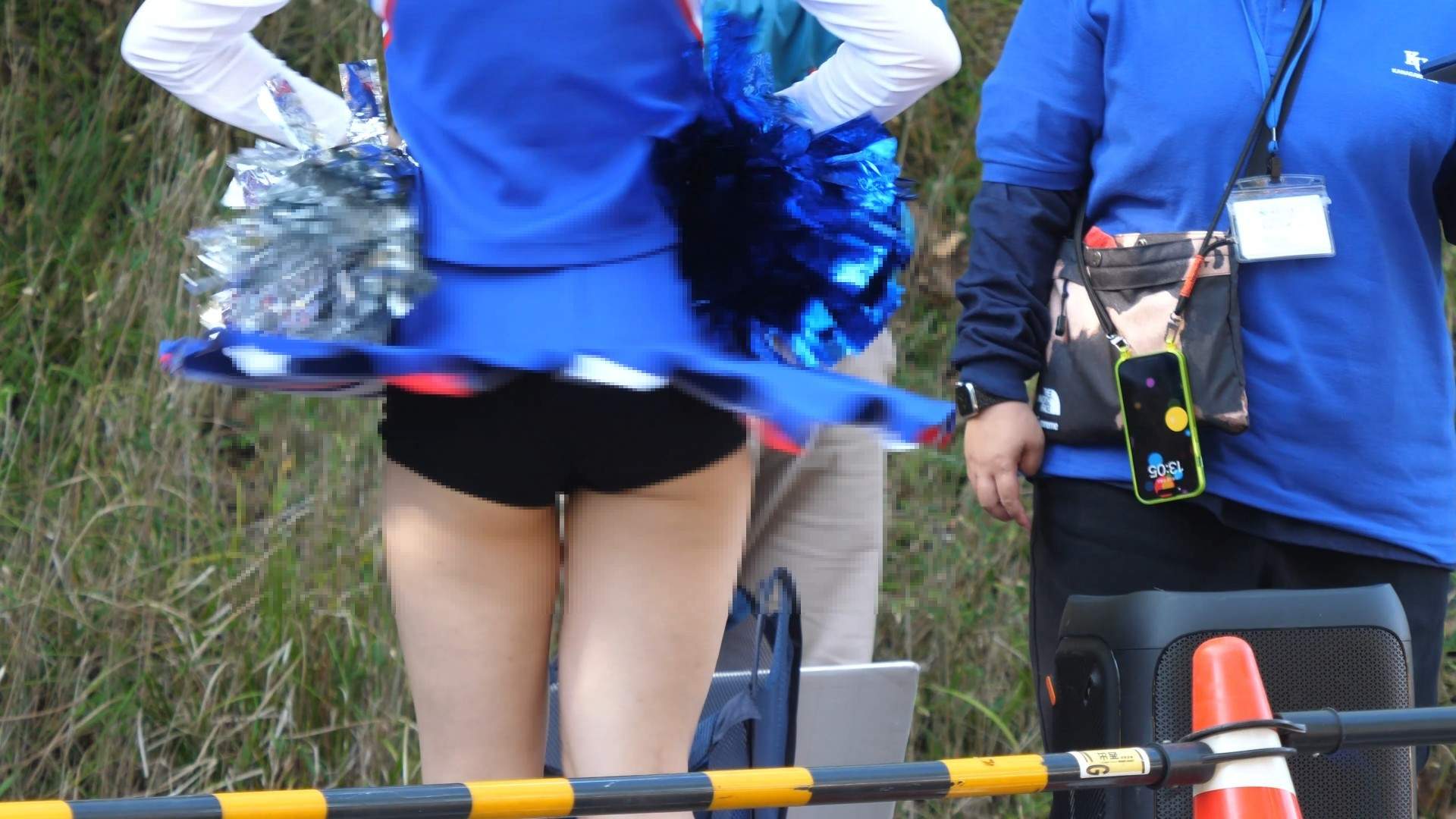 なにわガールズ1171 【4K】 境内の周りはチアがいっぱい! 全国から集ってます!