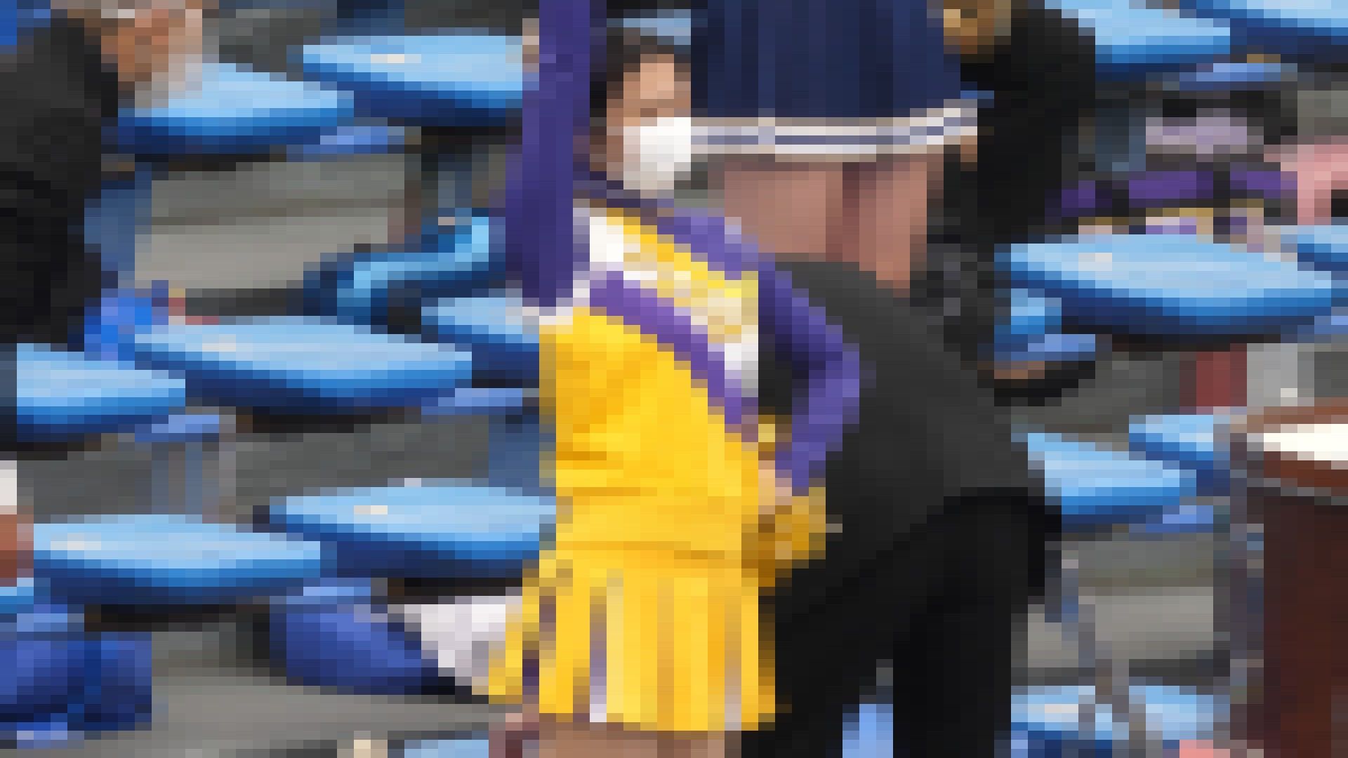 なにわガールズ1176　【4K】 ハミパン！　食い込み！　これぞハッピーデー！　チョコレートは〇〇！