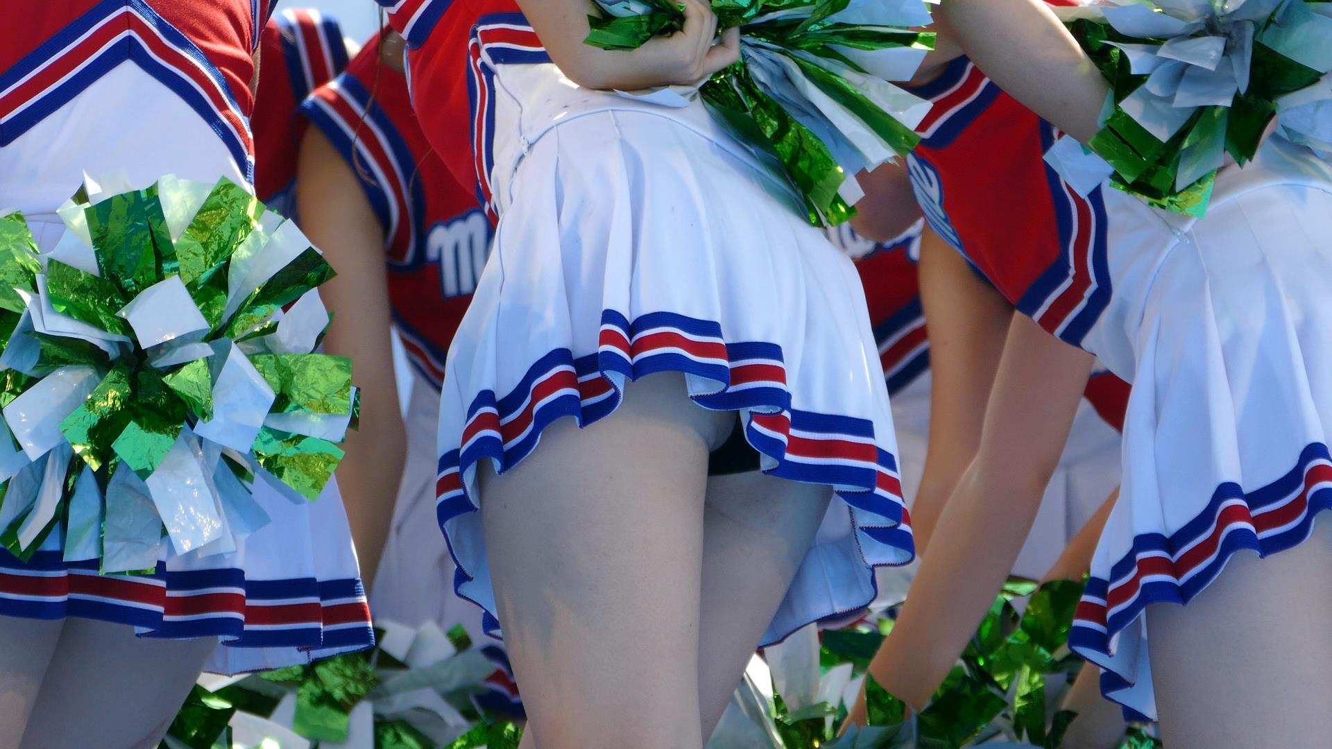 なにわガールズ590【4K】いよいよパルピスにも登場! 祭りでのチア演技まとめました! ハイキック ラインダンス ターン 4回