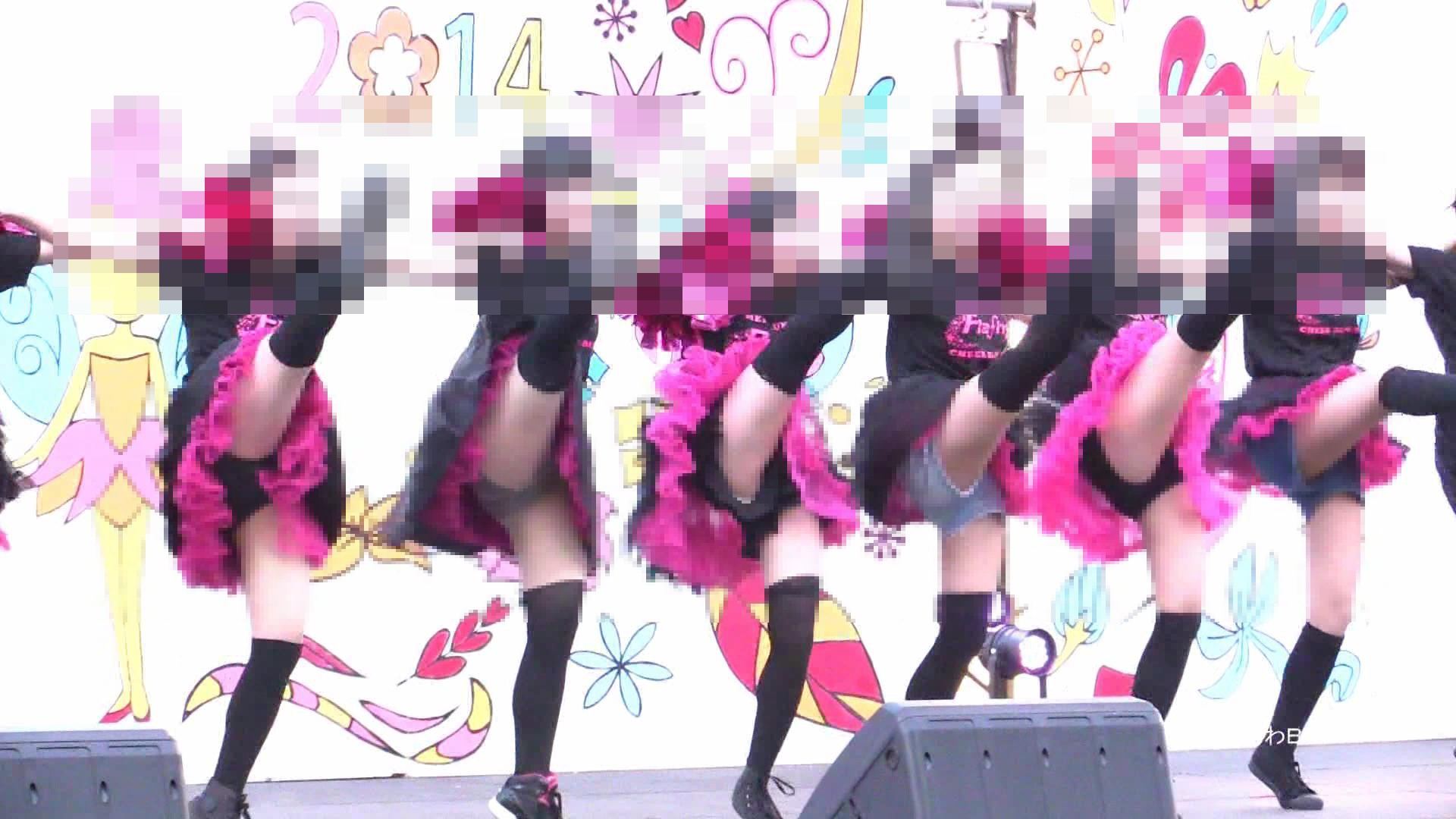 なにわガールズ330　いよいよパルピスにも登場！　ハイライト編集してみました！　タイツ越しの生パン見え！　興奮します