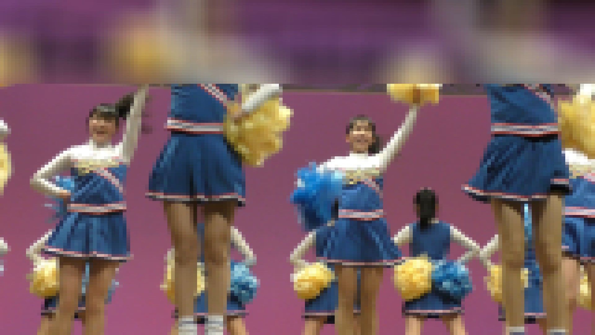 なにわガールズ446 【4K】 いよいよパルピスにも登場! 野球の伝統校は清楚ハミパンで応援します!
