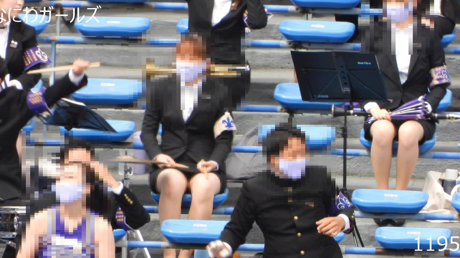 なにわガールズ1195【4K】銭湯ポール! チアと吹奏楽! たまに団員… 今宵もデルタブルース!