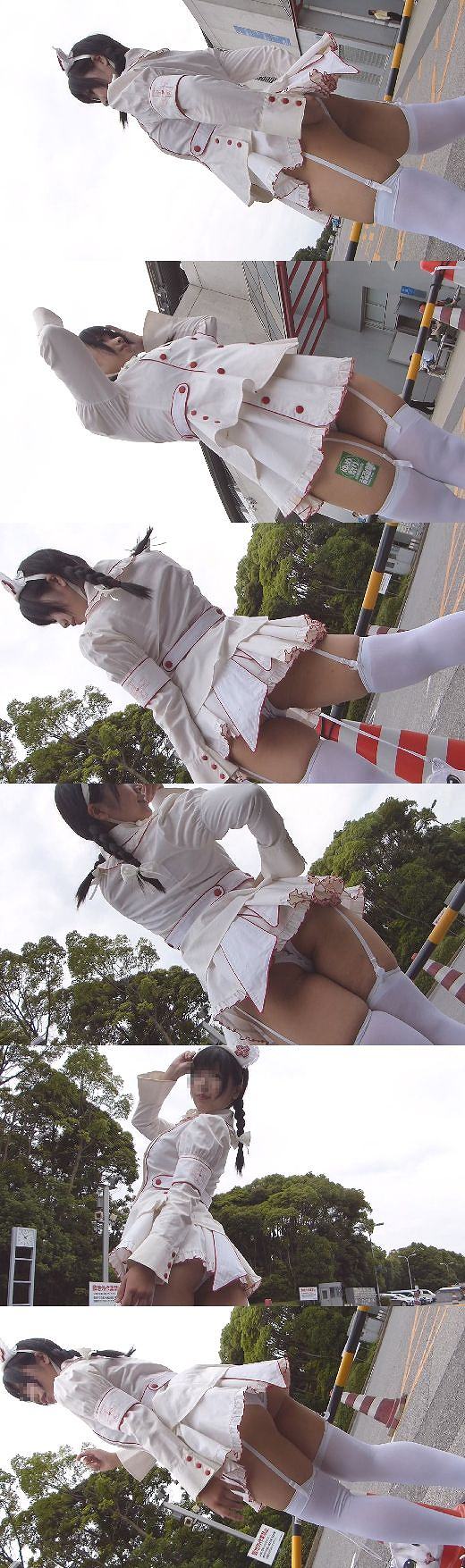 超高画質FHD動画 カリスマレイヤー超ミニスカパンチラ(生パンツ)セット