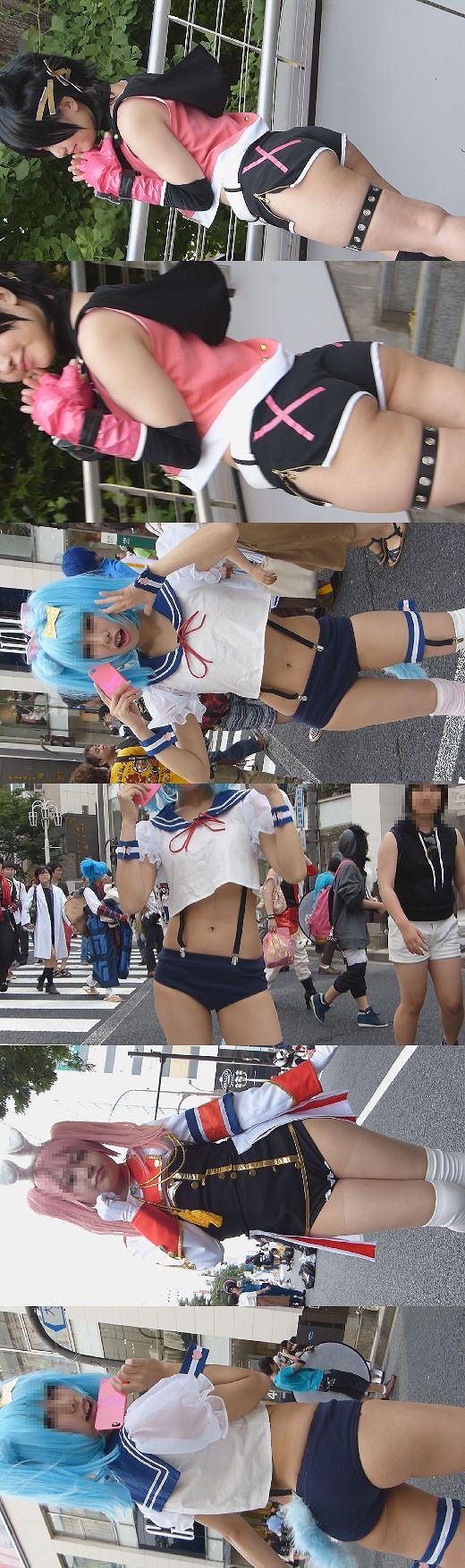 超高画質FHD動画 セクシーコスプレイヤー特集 パンチラ 胸チラ 食い込みてんこ盛りNO-5NO-6セット商品