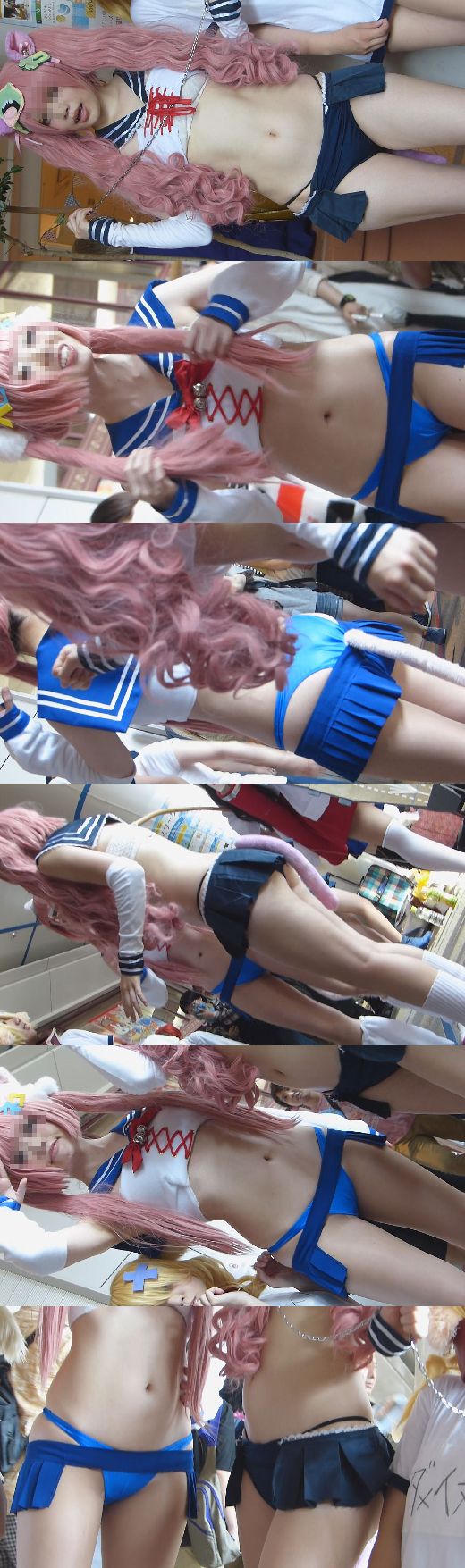 超高画質FHD動画 セクシーコスプレイヤー特集 パンチラ 胸チラ 食い込みてんこ盛りNO-8 ビキニコス編