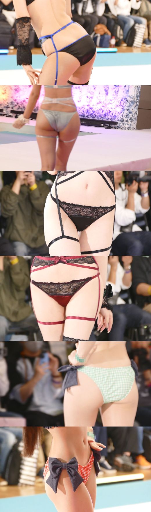 超高画質FHD動画 ランウェイをさっそうと歩く下着姿のS級美女達NO-3セクシー下着編